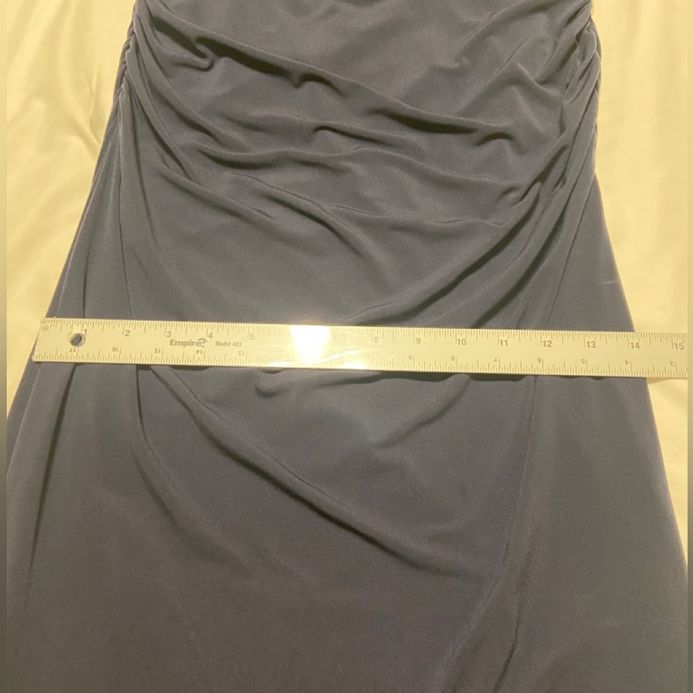Banana Republic Women’s Navy Blue Mid Stretchy Sleeveless Dress Size M EUC - Picture 6 of 10